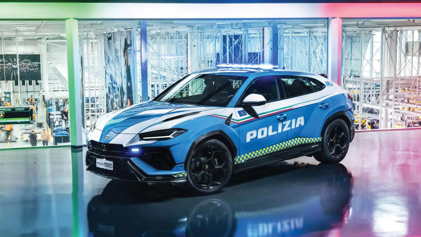 سریع‌ترین خودروی پلیس