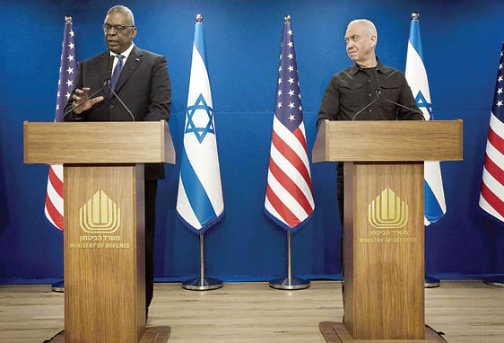 وتيرة التصعید بین الولایات المتحدة و الکیان الصهیوني بشأن الحرب في غزة