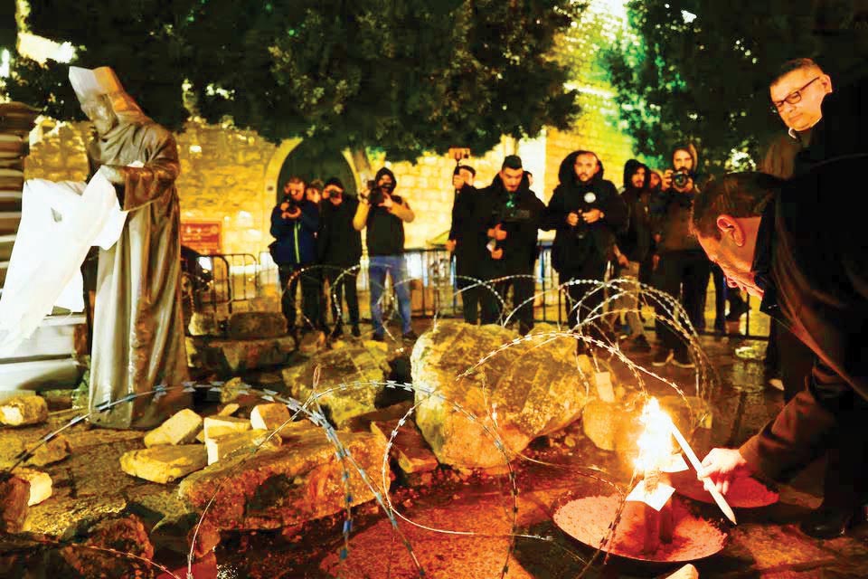 مسیحیان فلسطین امسال کریسمس ندارند