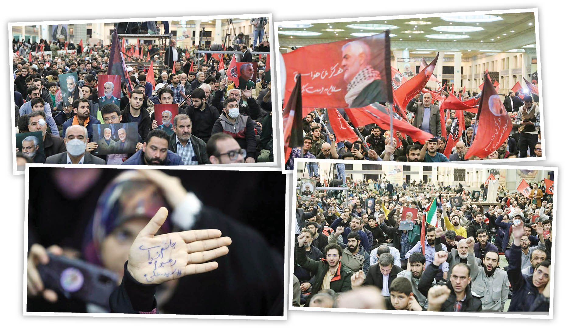 حضور پرشور مردم در چهارمین سالگرد شهید سلیمانی