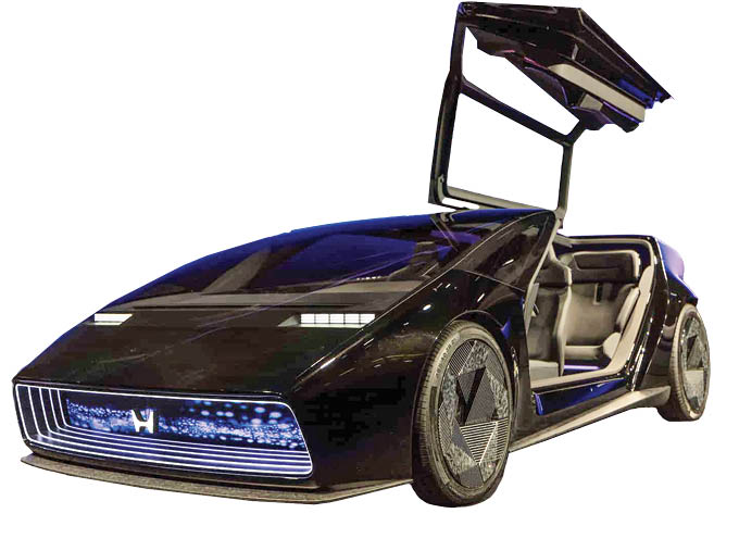 عجیب‌ترین خودرو برقی‌ هوندا