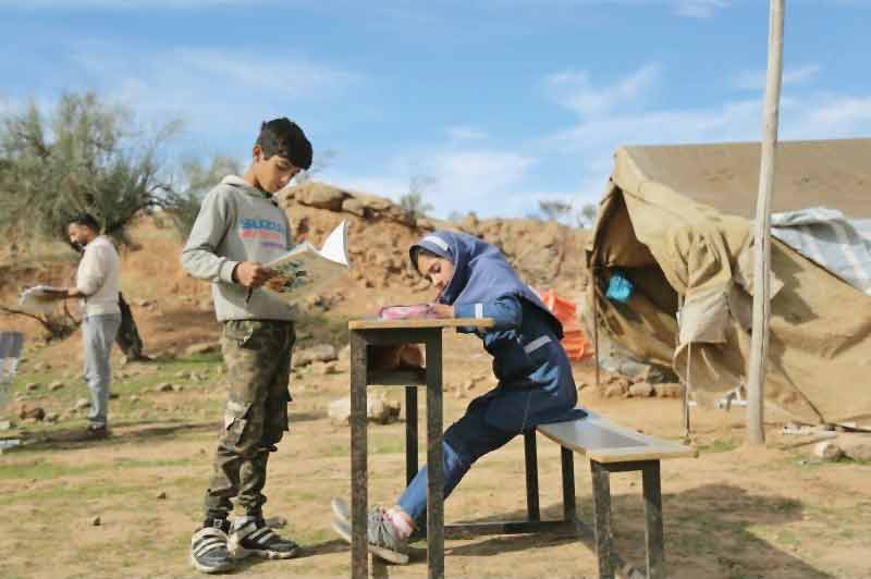 معلمی در دل طبیعت