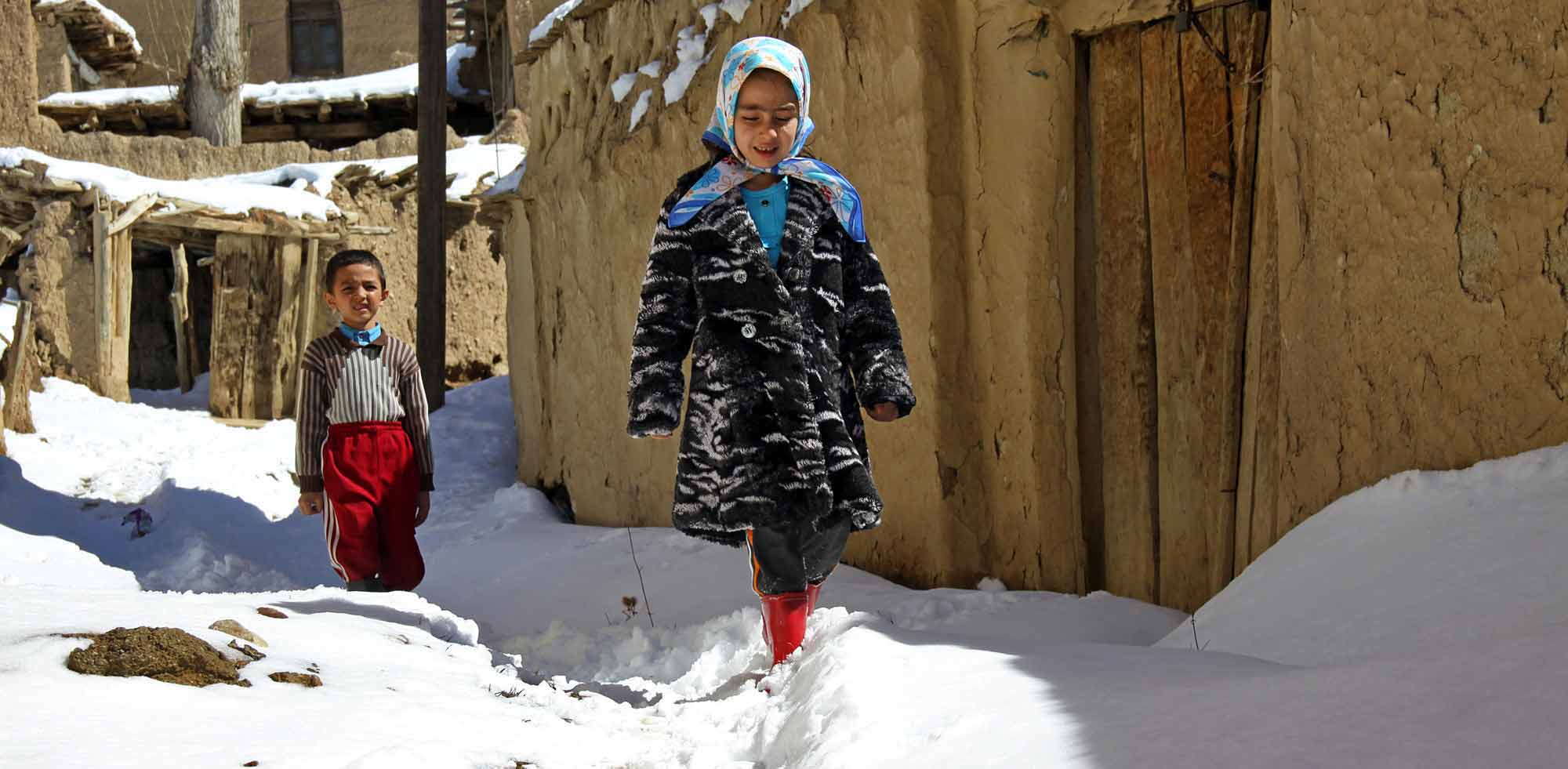 روستاها درمحاصره برف