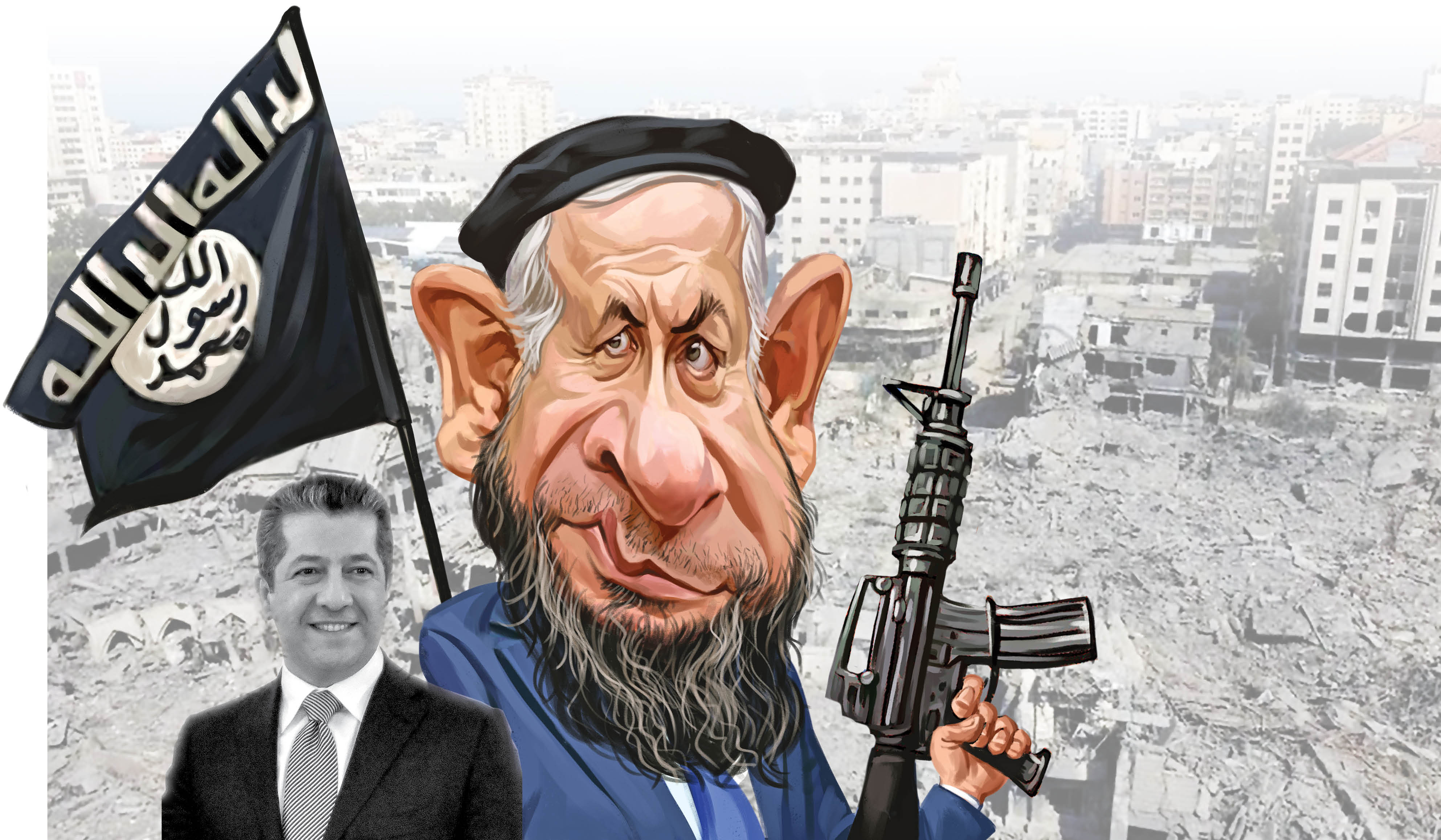 أصدقاء متکاتفون مع إسرائیل