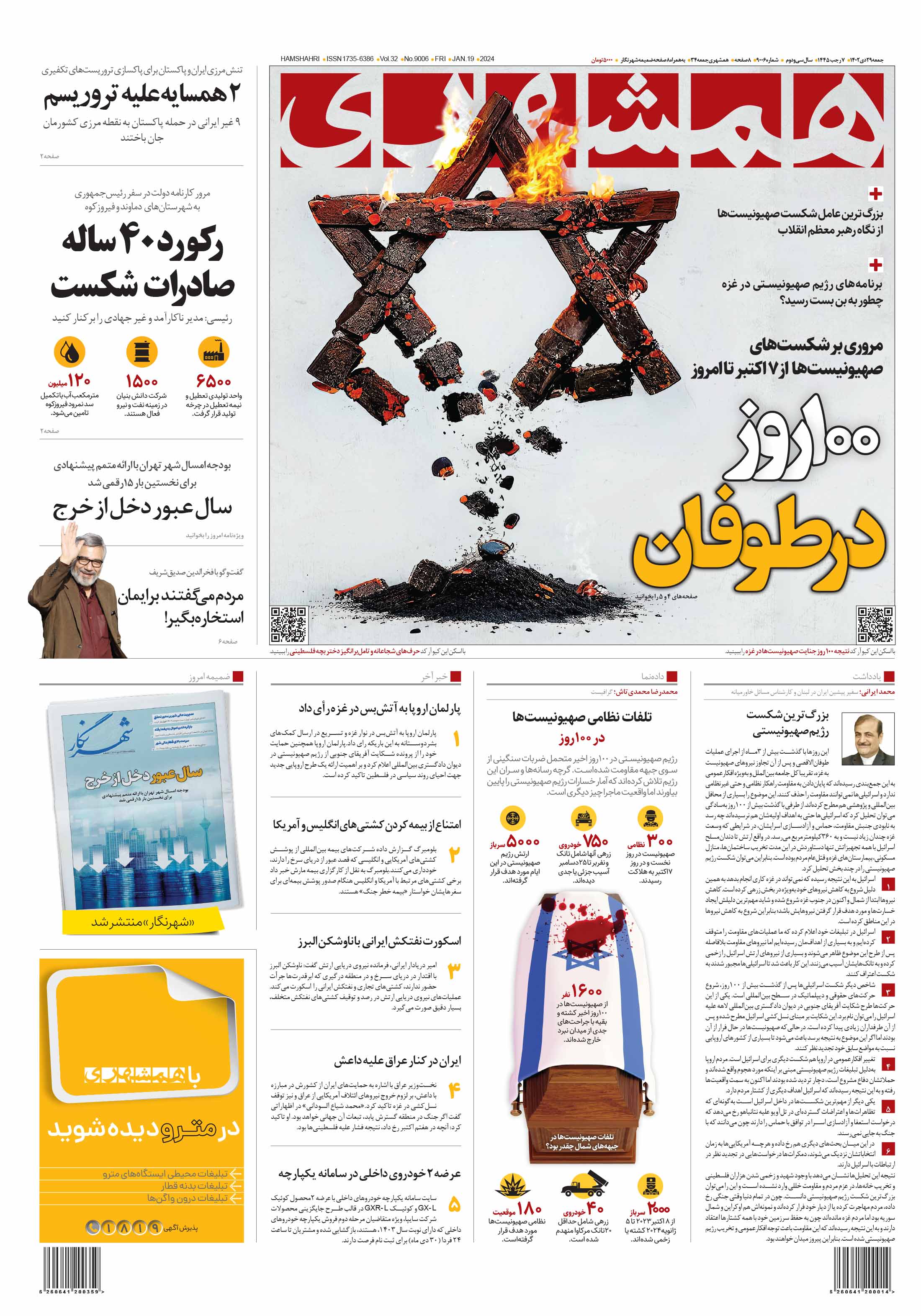 جمعه 29 دی 1402