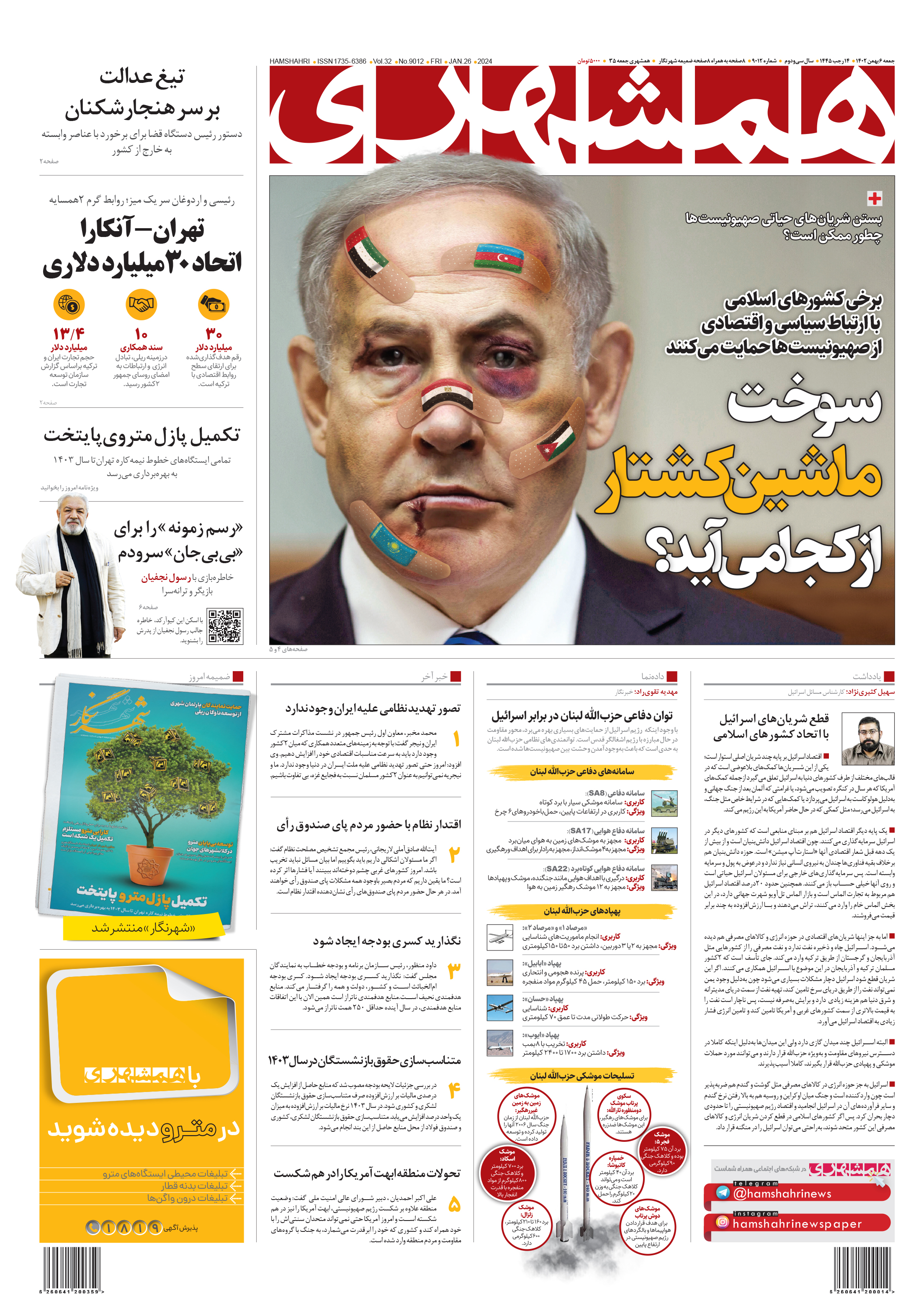 جمعه 6 بهمن 1402