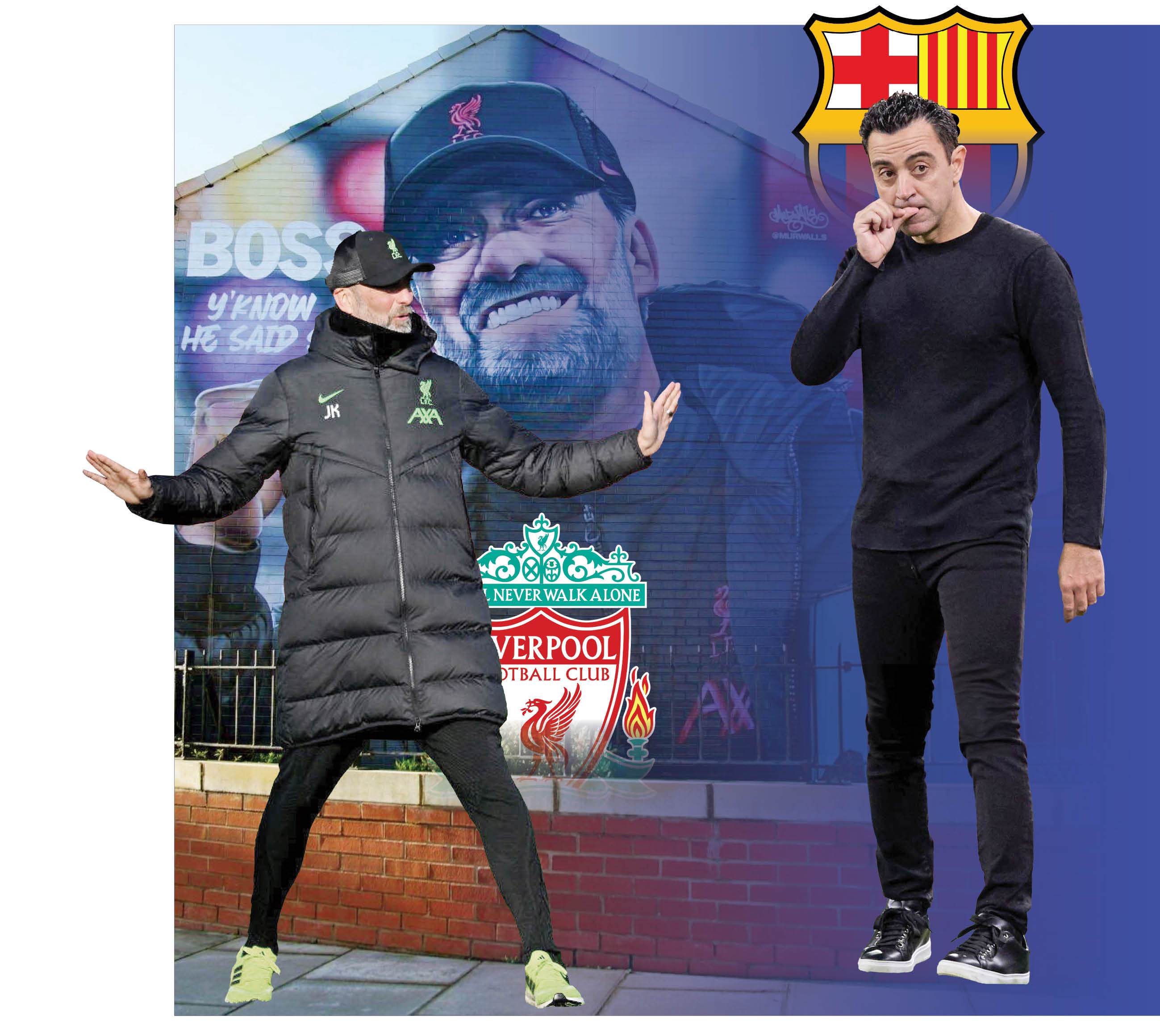 ژاوی و کلوپ می‌روند