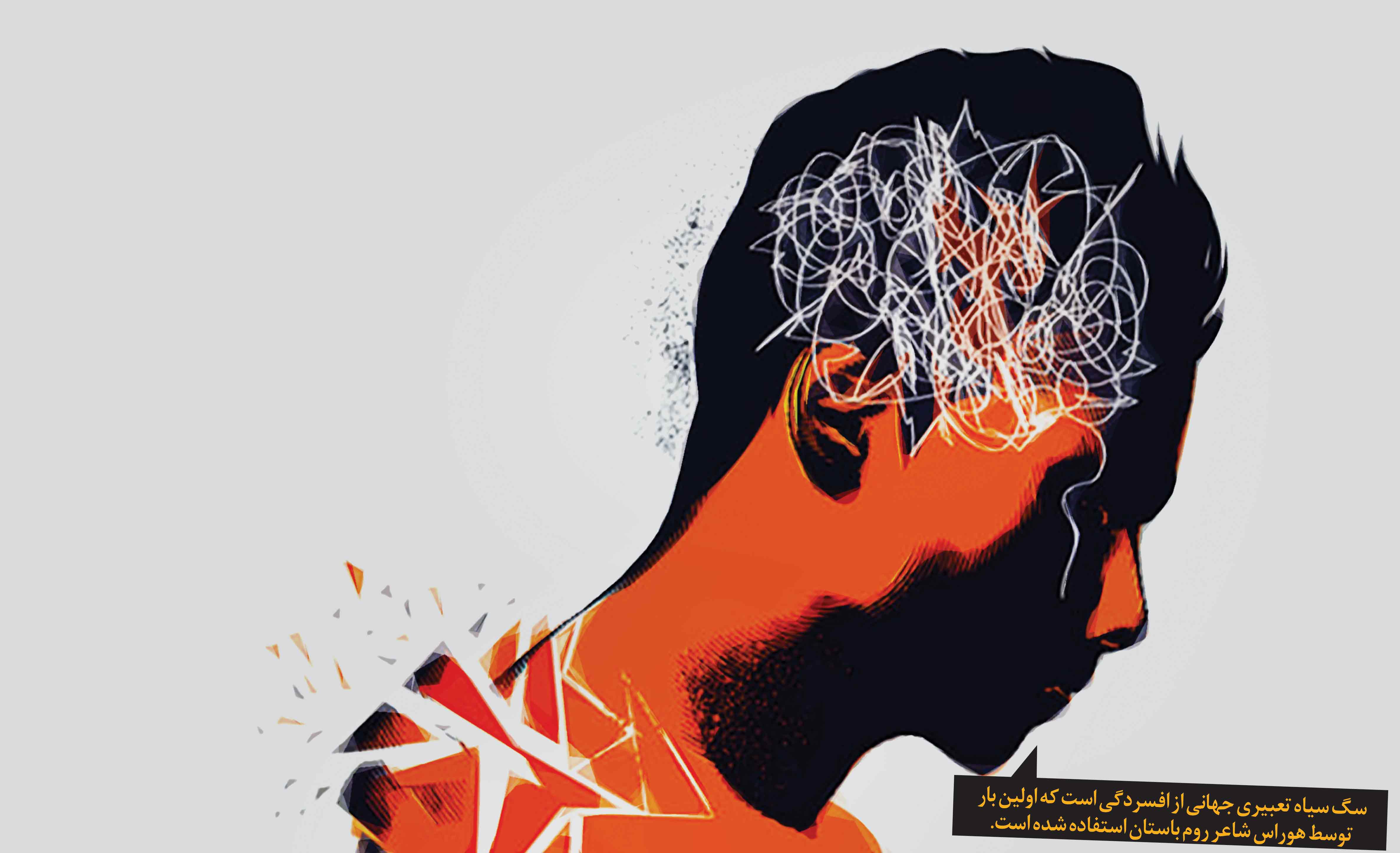 رفاقت با سگ سیاه افسردگی