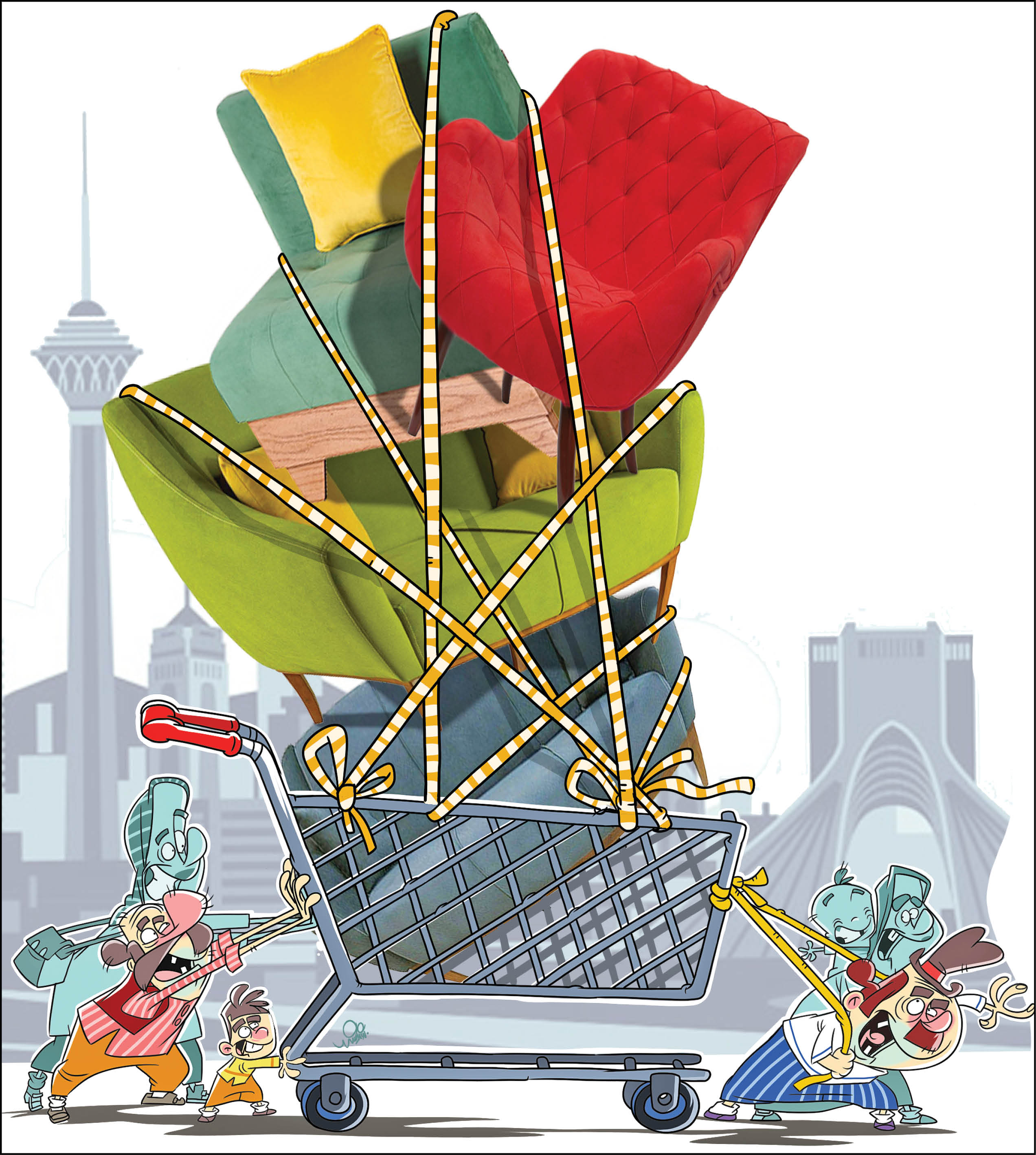 راه و چاه خرید مبل ارزان