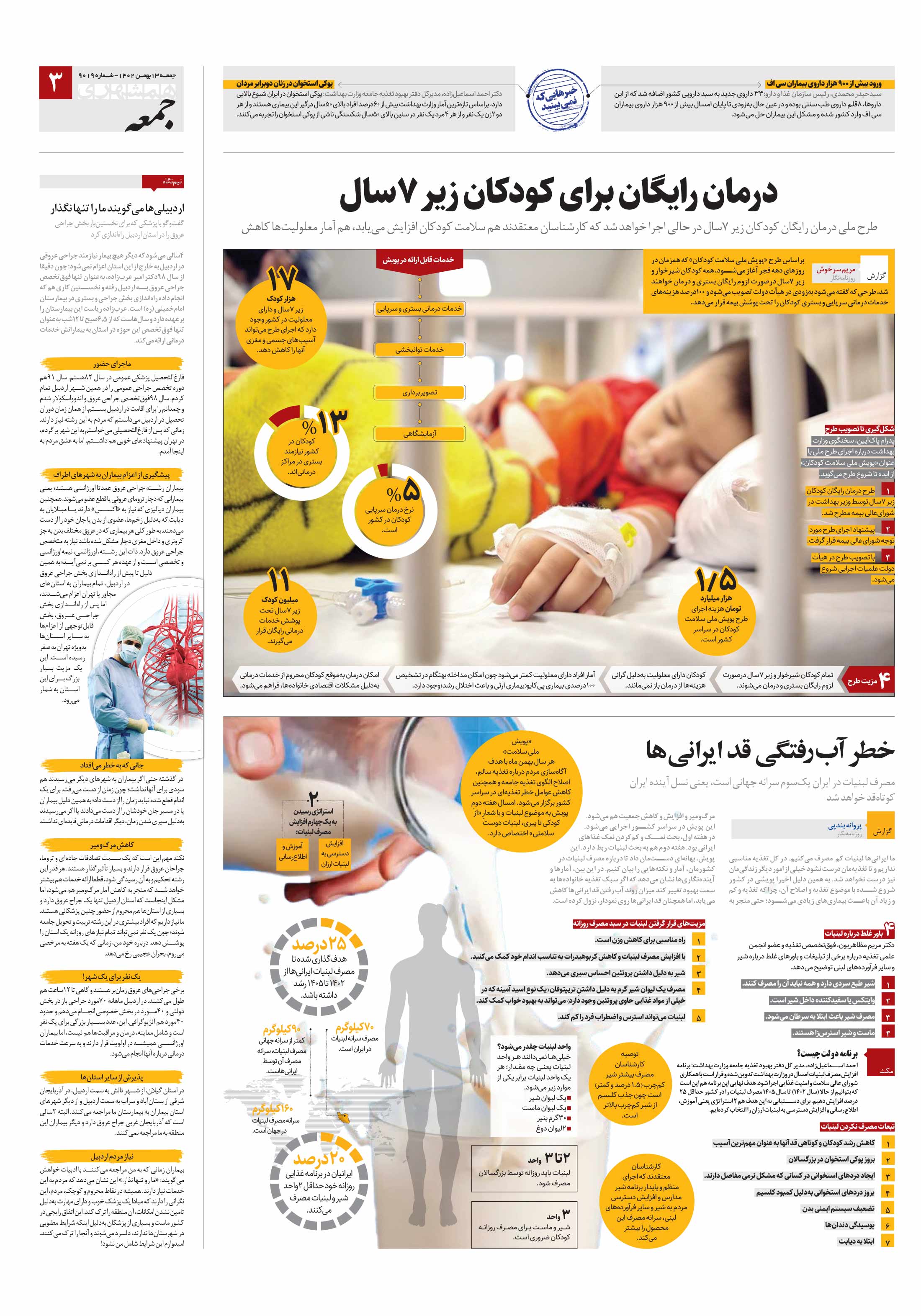 همشهری جمعه 3