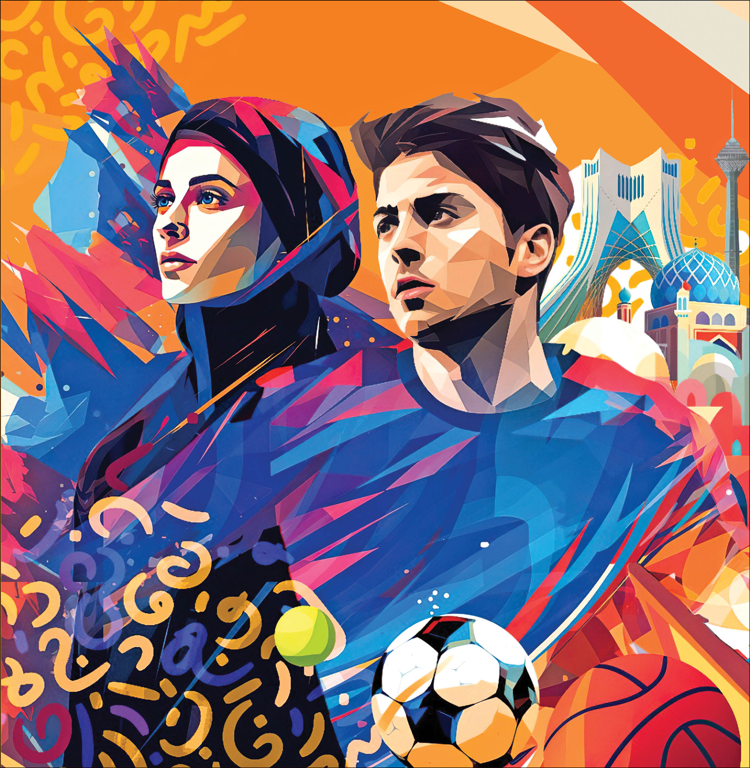 قهرمان‌شهر المپیاد ورزشی یک میلیون نفری تهران