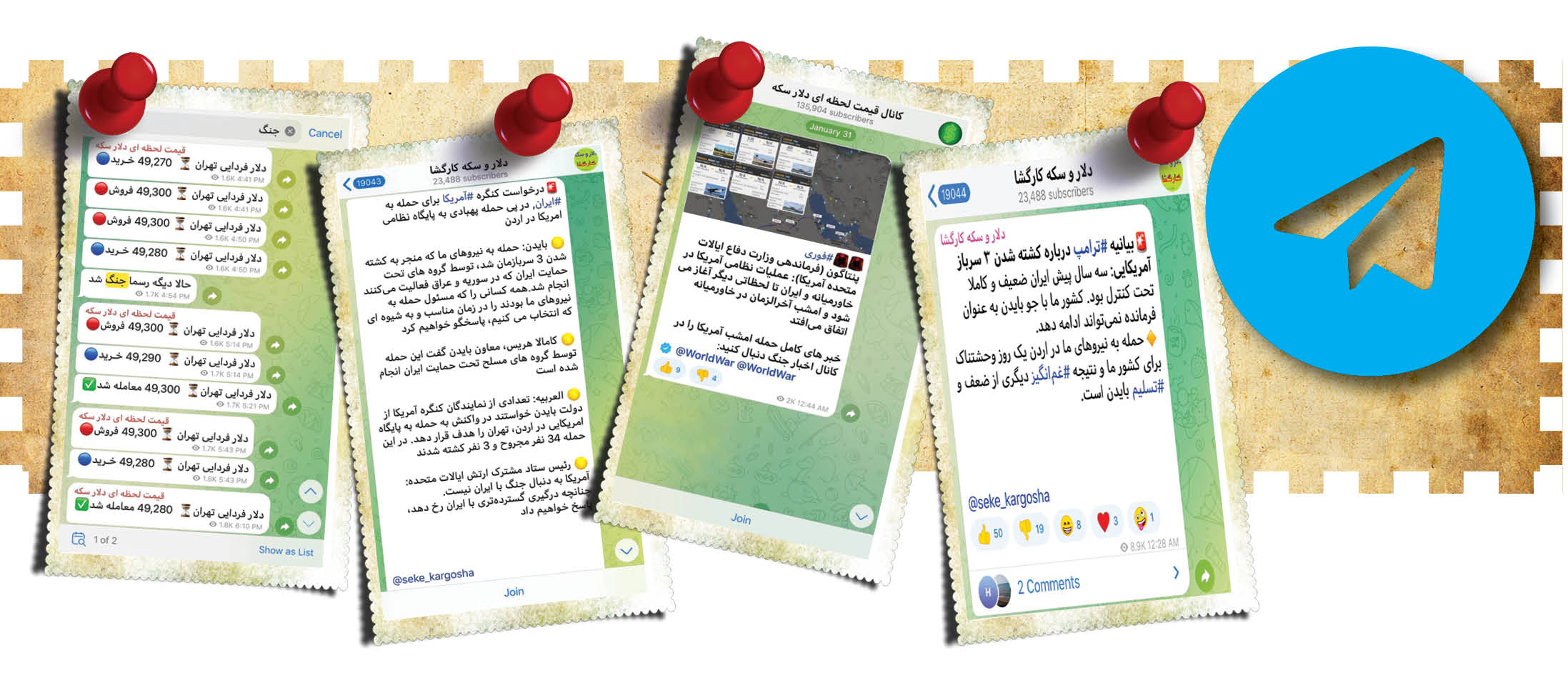 جنگ زرگری در کانال‌های ارز و سکه!