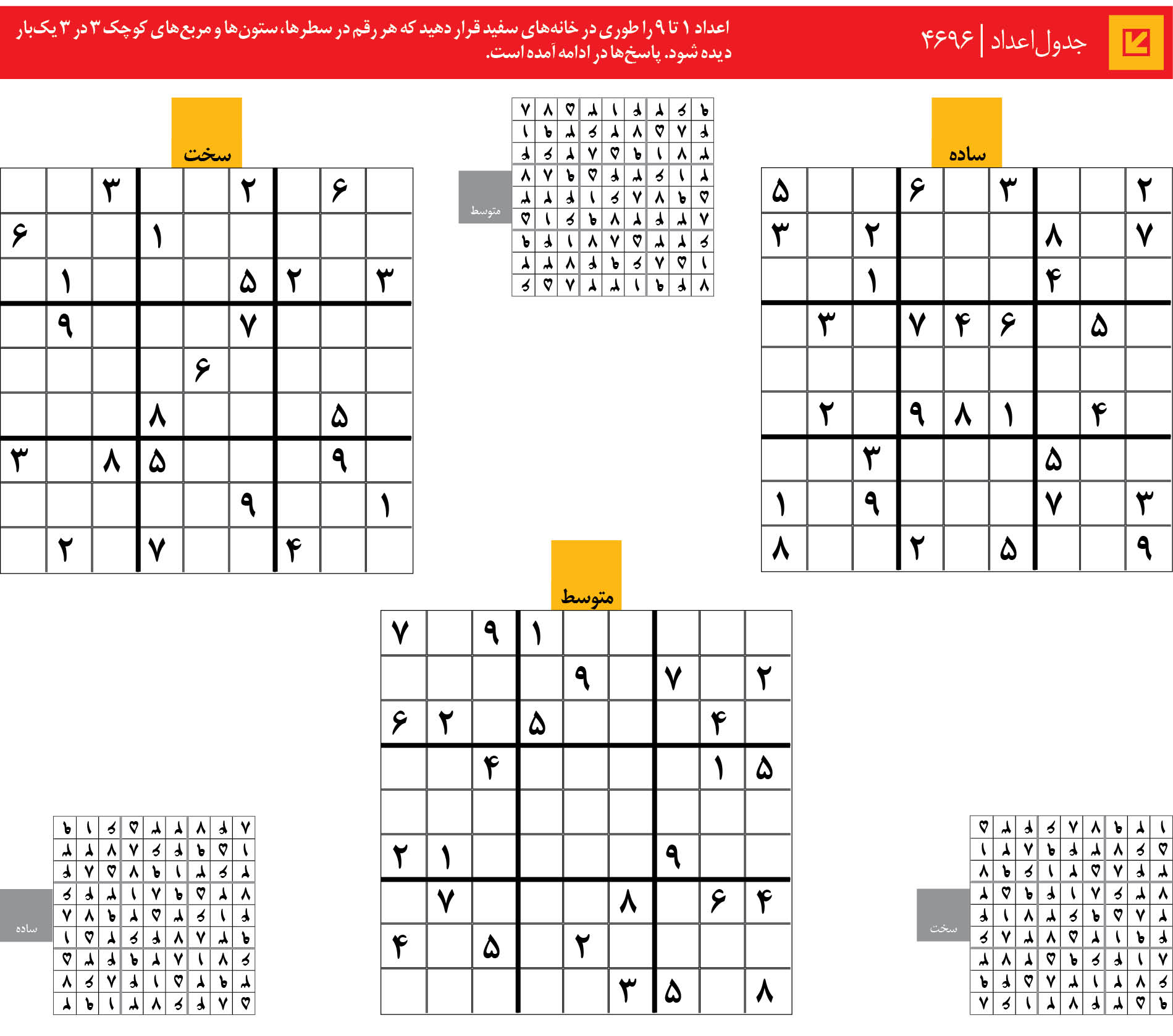 جدول‌اعداد | 4696