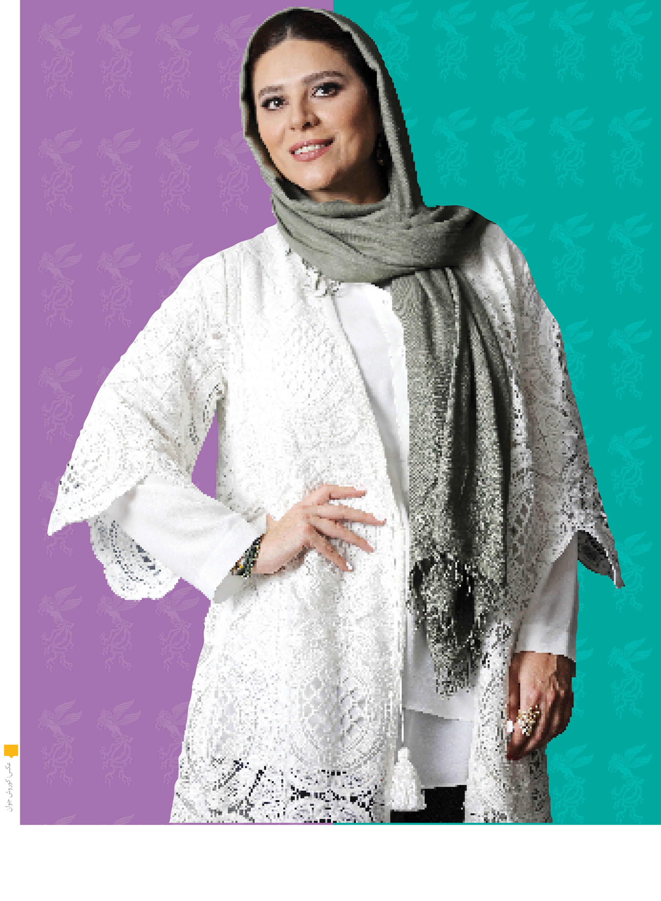 بازی سحردولتشاهی در یک جشنواره با انبوه نقش‌های مردانه بیشتر دیده می‌شود