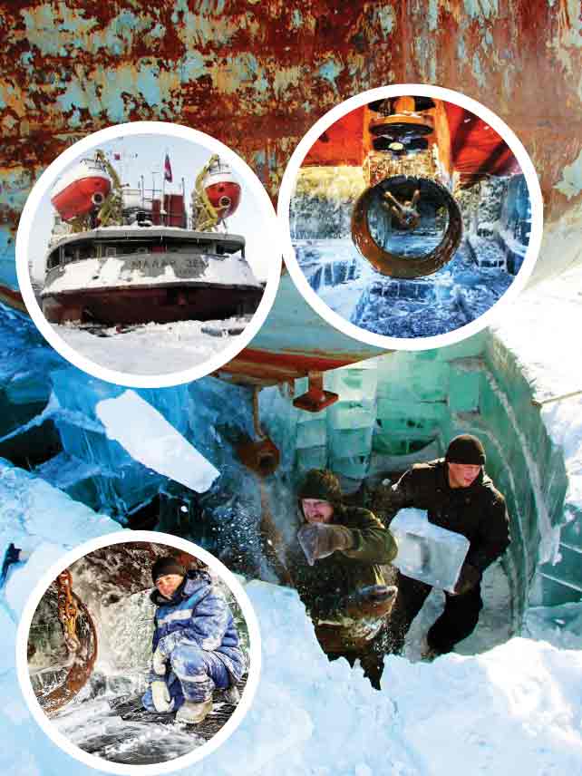 جدال با یخ در سردترین نقطه دنیا!