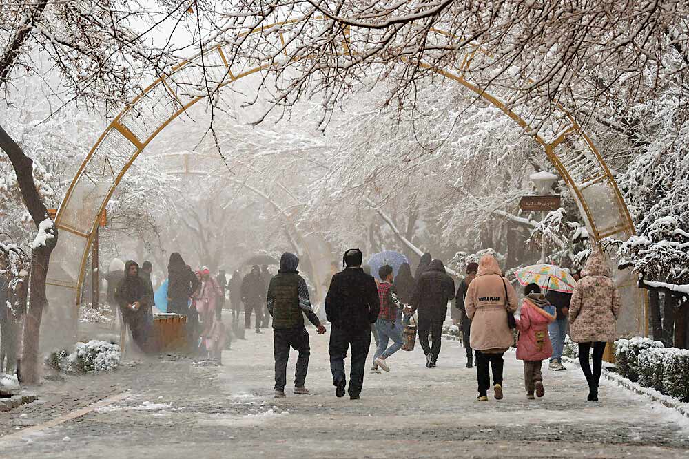 نخستین برف زمستانی