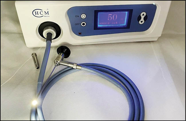 تولید بومی منبع نور سرد برای لاپاراسکوپی
