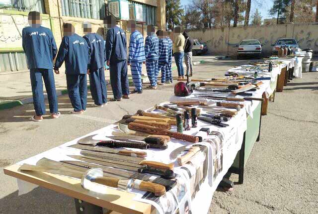 237نفر از اوباش تهران در عملیات ضربتی پلیس دستگیر شدند