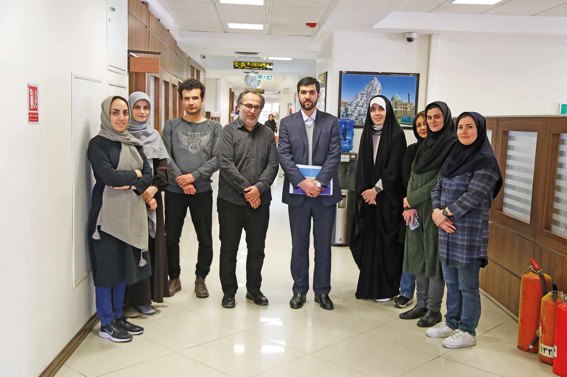 بازدید رئیس کمیسیون برنامه و بودجه پارلمان شهری از همشهری