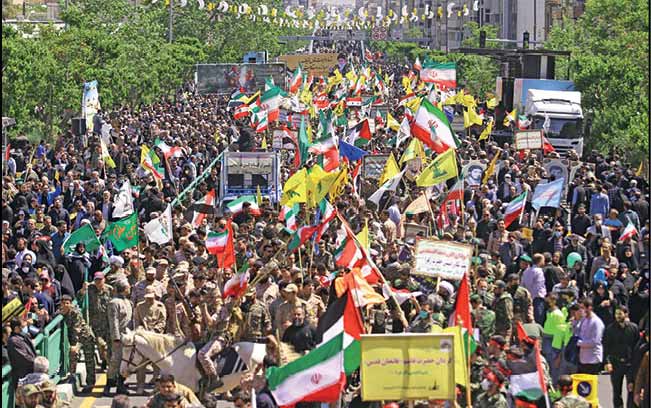 راهپیمایی روز قدس همایش بین‌المللی