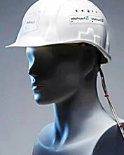 کلاه ایمنی هشدار دهنده