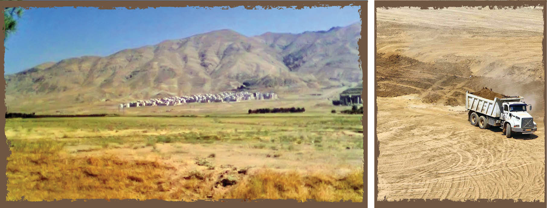 دره غَمِشی دیروز؛ دریاچه چیتگر امروز