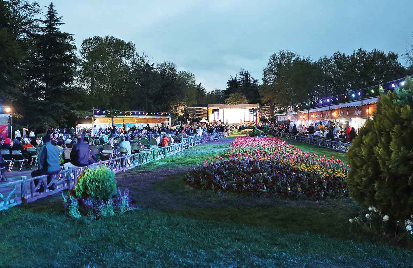 بوستان ملت، میزبان دهکده بهار ایران