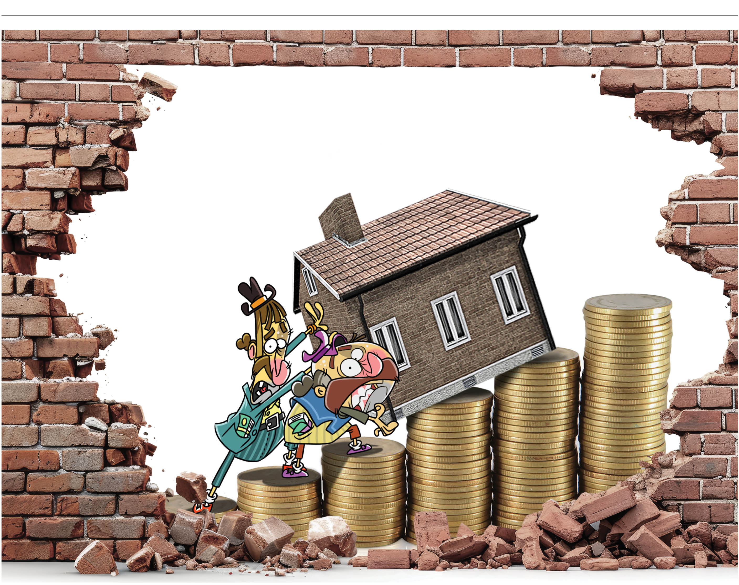 دیوار کلاهبرداری فرو ریخت