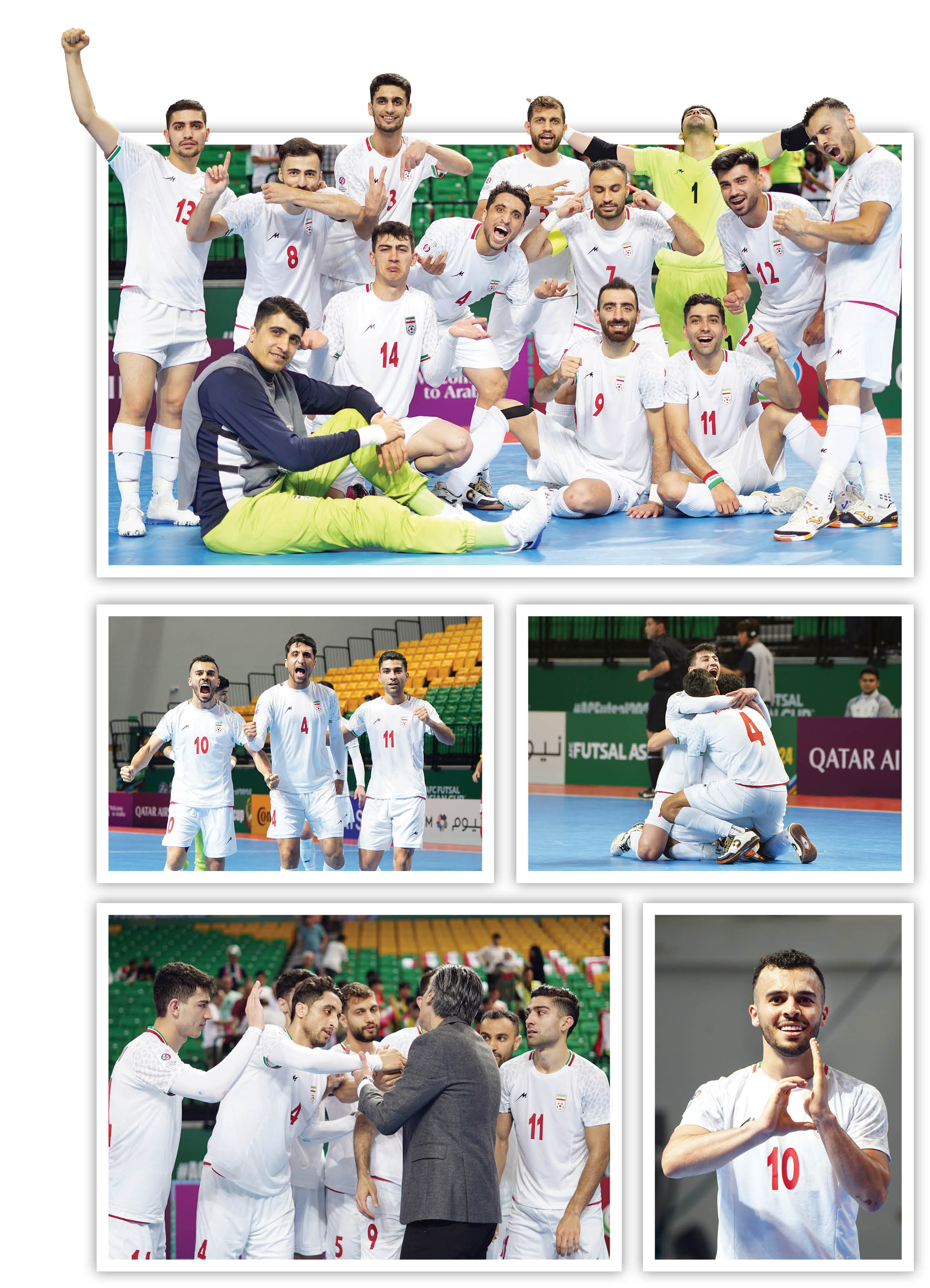 ایران با 6گل جهانی شد