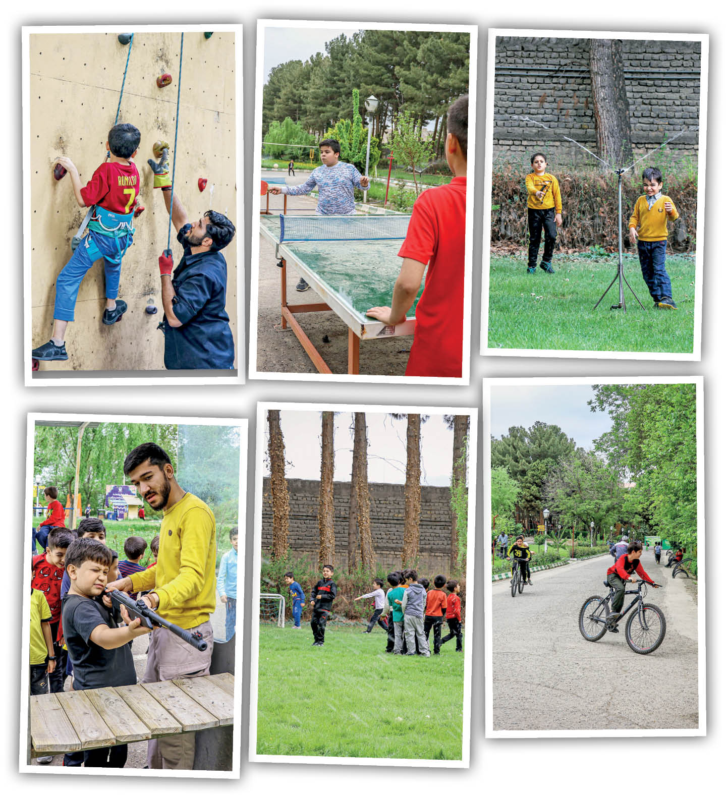 تفریح زیر سایه امام‌رضاع