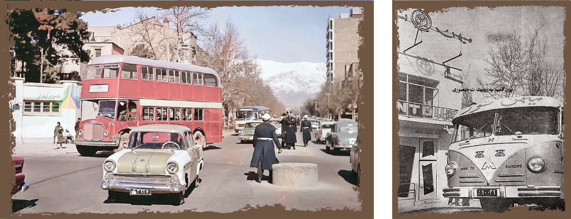 جولان اتوبوس‌های فرنگی در پایتخت