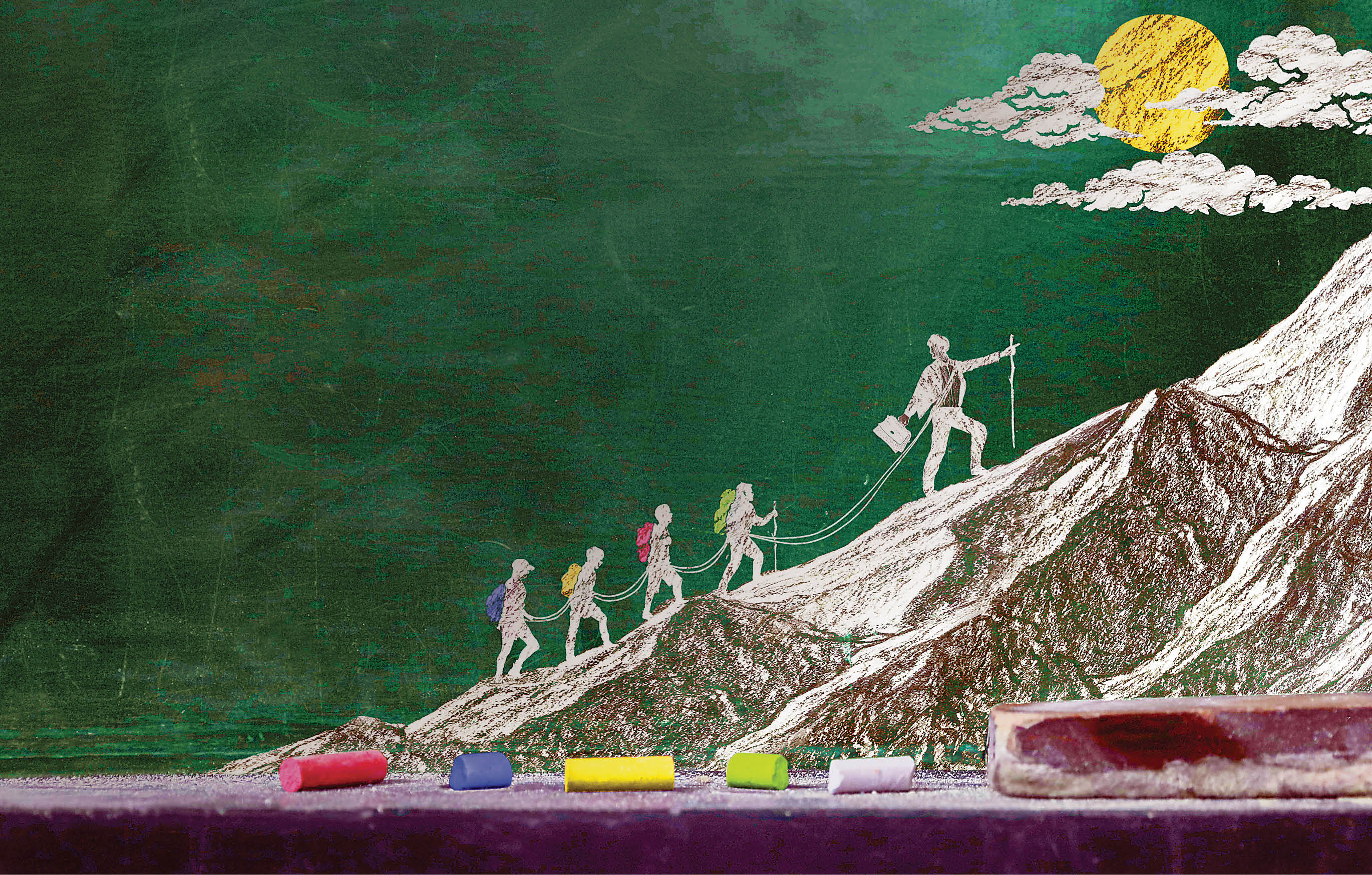 گفت‌وگو با معلم فداکار شهرستان کلات که تصویرش در شبکه‌های مجازی منتشر شد