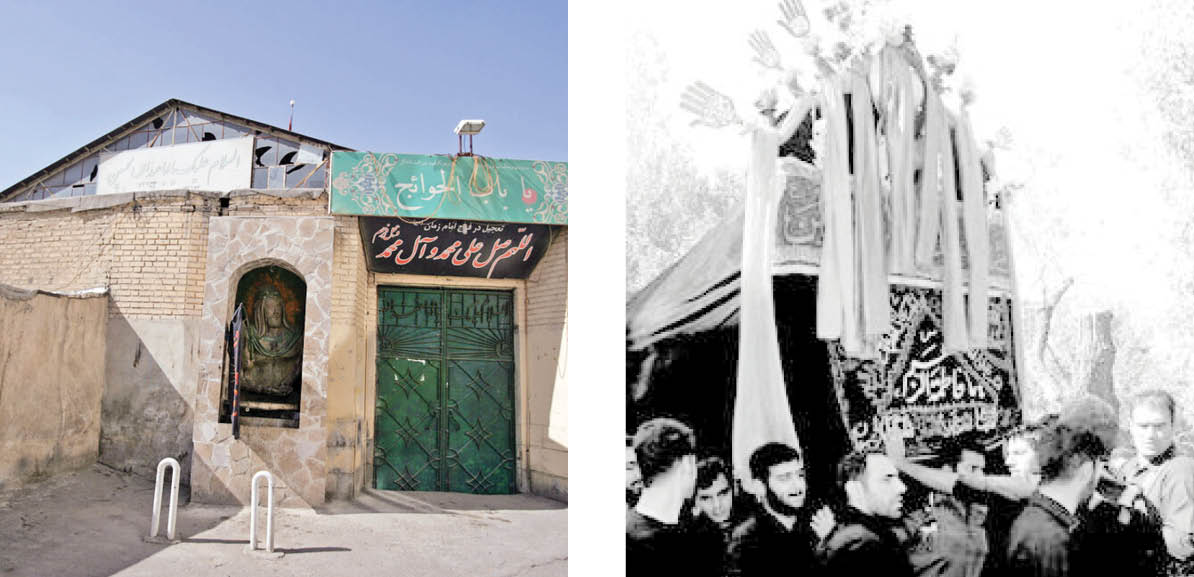 تکیه‌چال و نخل‌گردانی روز عاشورا