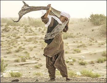 50درصد هامون فقط خیس شده است