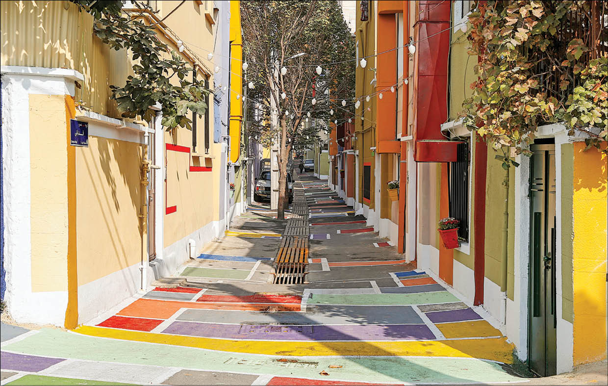 کوچه‌های رنگارنگ تهران، انتخاب مناسبی برای عکاسی‌اند