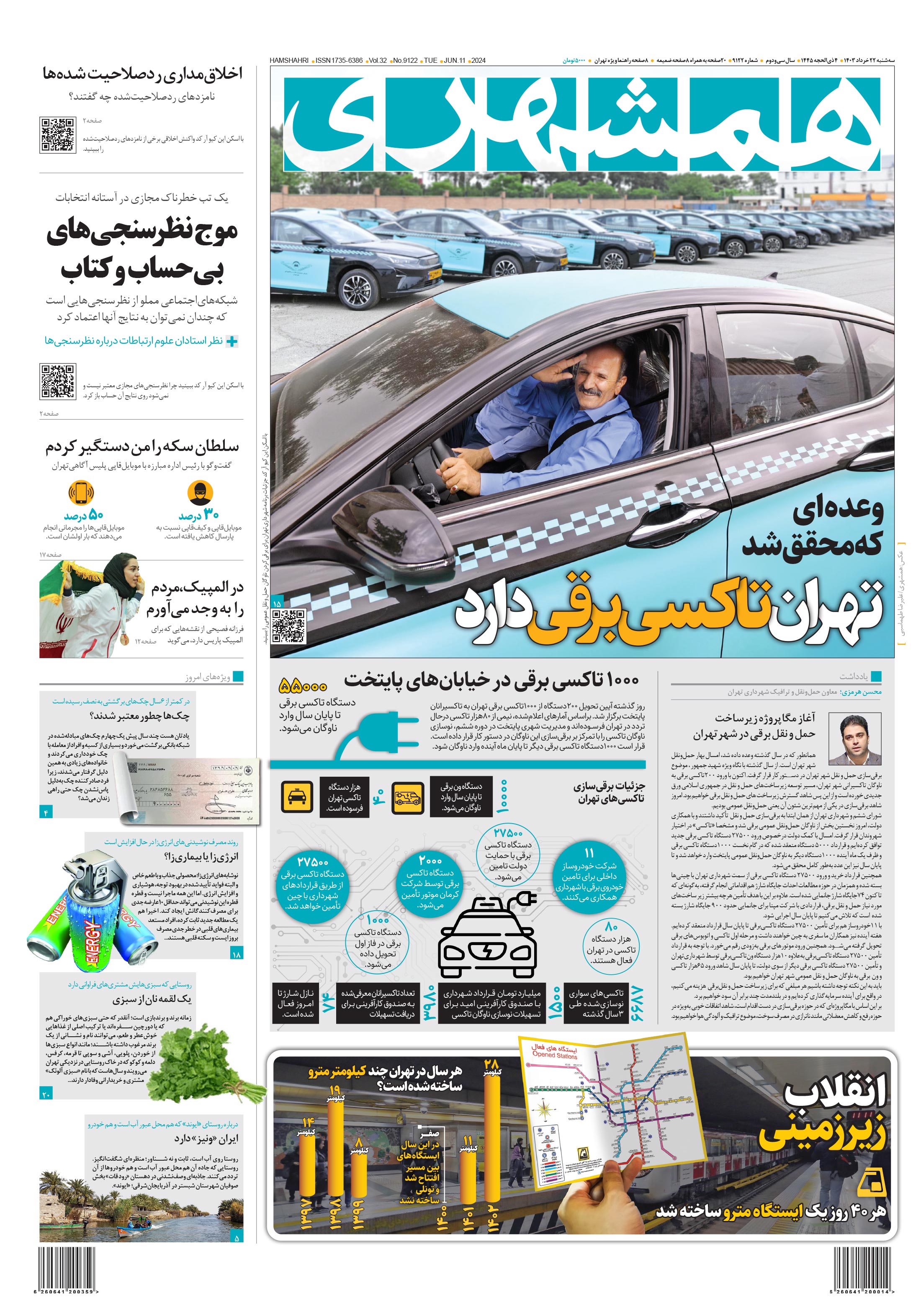 سه شنبه 22 خرداد 1403