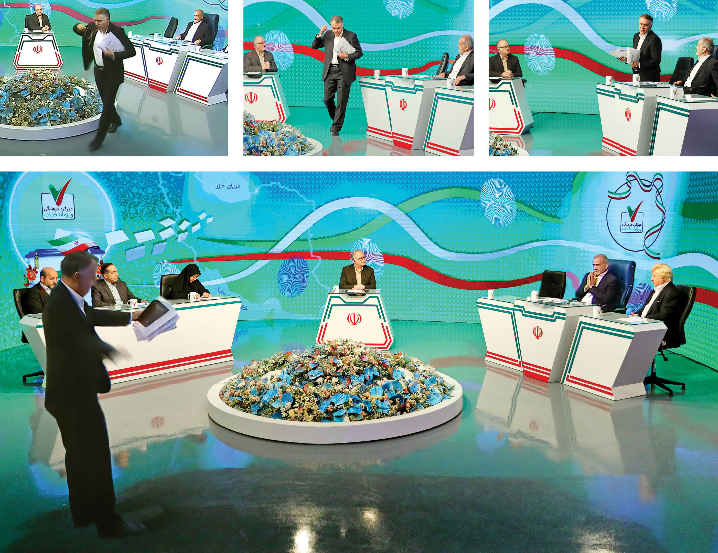 اقدامی بی‌سابقه در برنامه زنده انتخاباتی