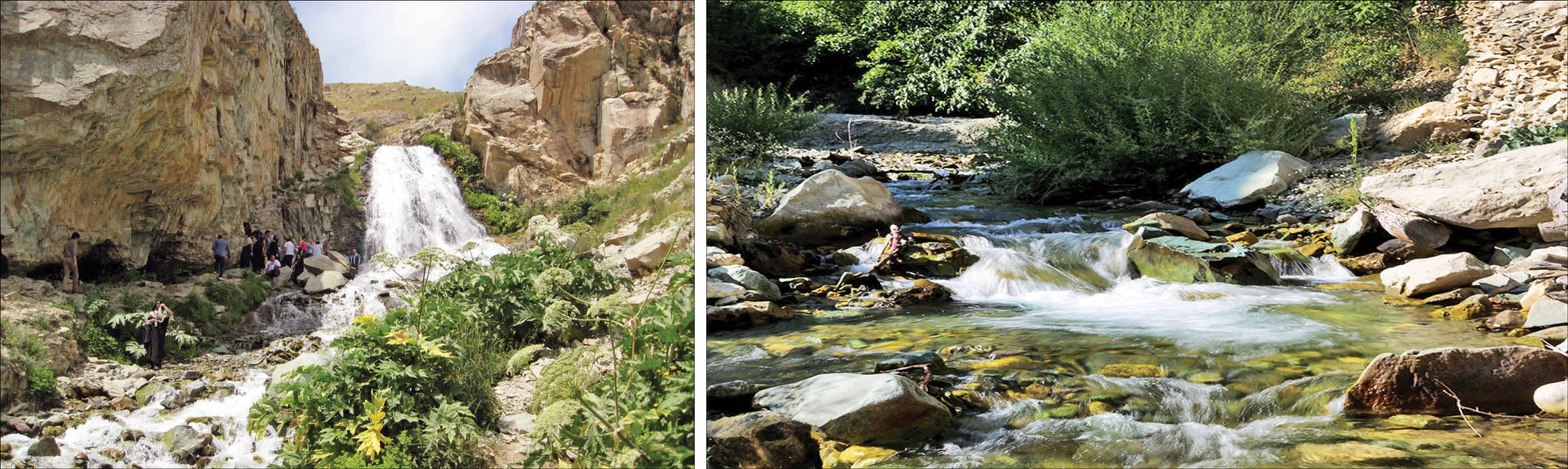 همسایه با رود‌های روان