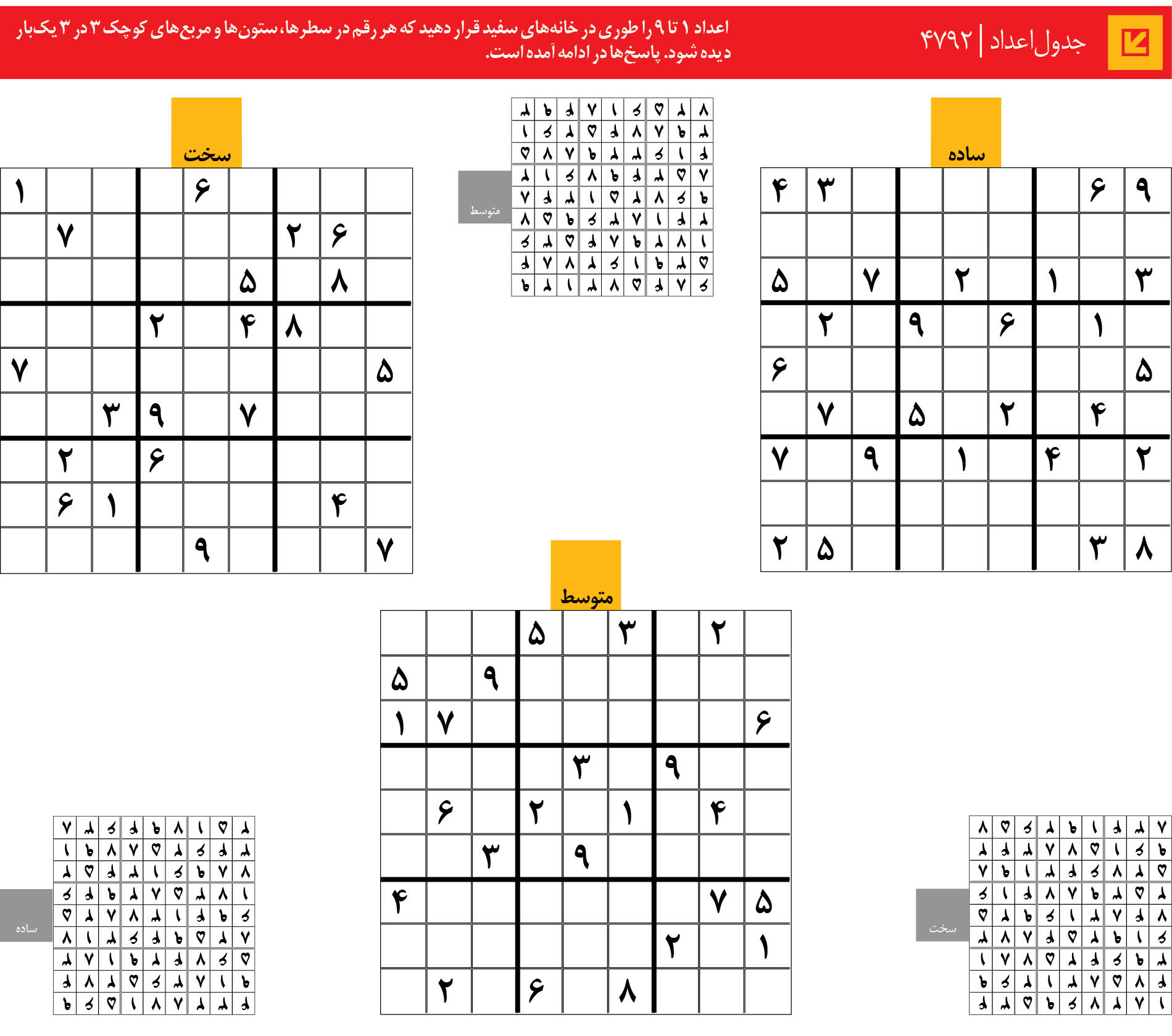 جدول‌اعداد | 4792