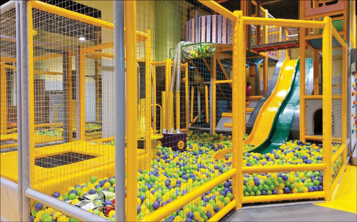 بچه‌ها در خانه‌های بازی علاوه بر سرگرم شدن آموزش می‌بینند