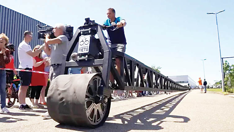 درازترین دوچرخه جهان