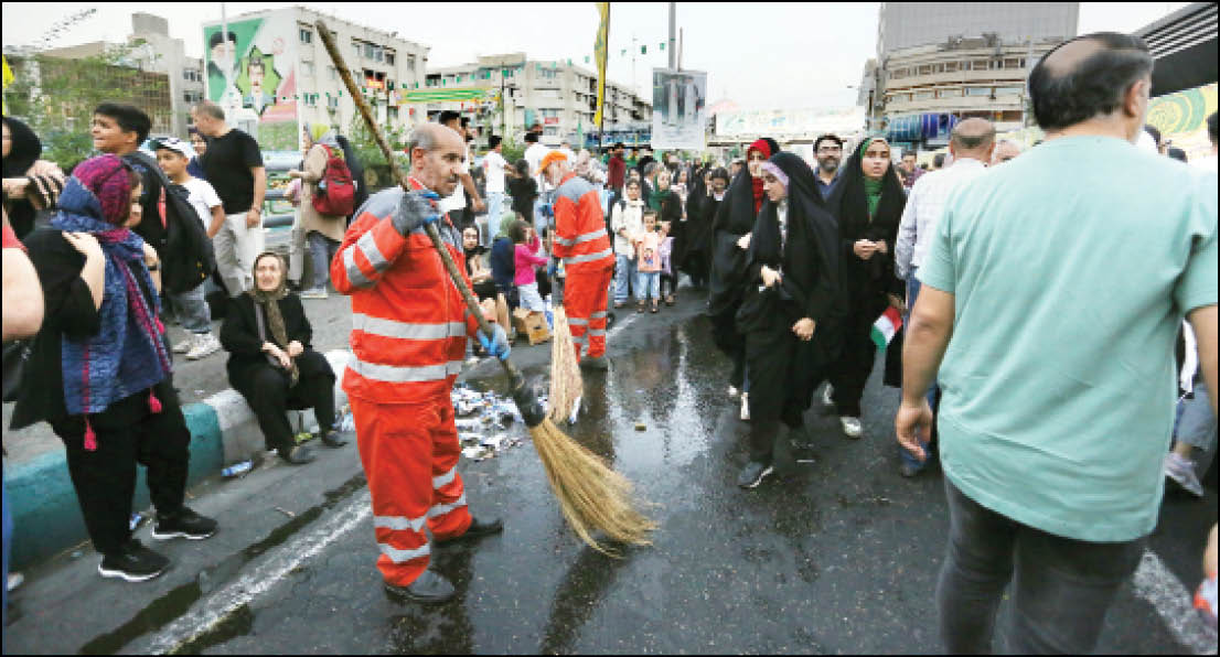 مروری بر اقدامات معاونت خدمات شهری شهرداری تهران در مهمانی ۱۰ کیلومتری غدیر