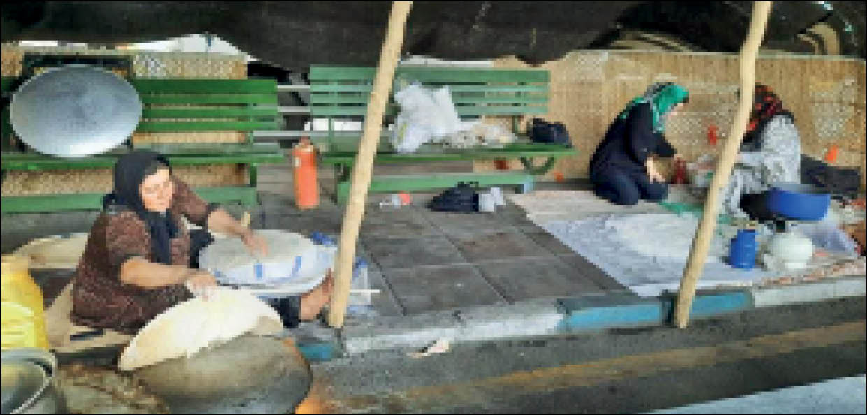 قلب تهران درمهمانی غدیر شاهد رنگین کمانی از اقوام بود