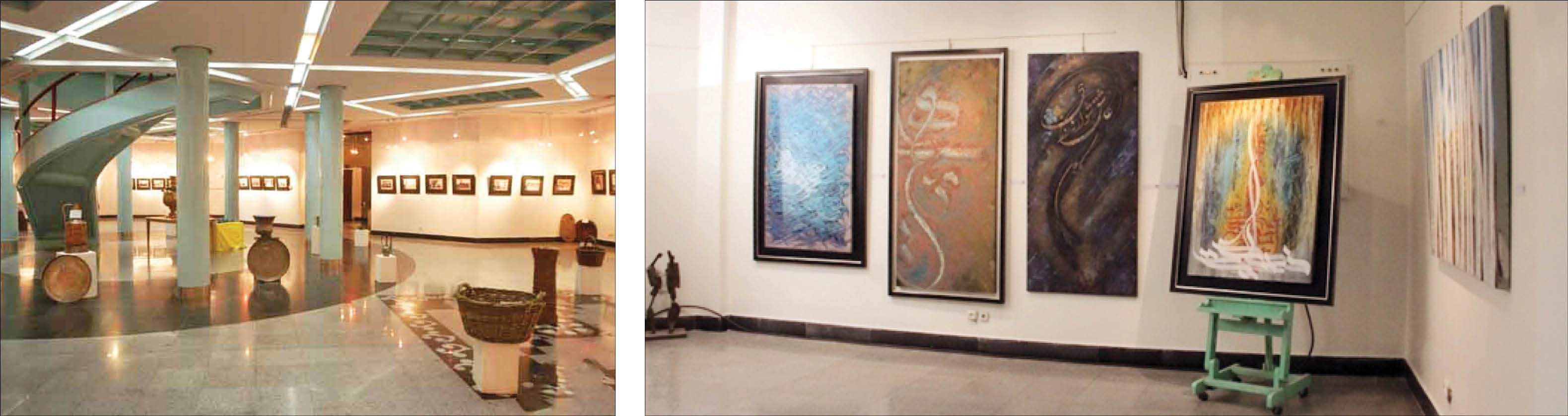 در مراکز فرهنگی پایتخت می‌توانید نقاشی‌های متفاوتی را تماشا کنید