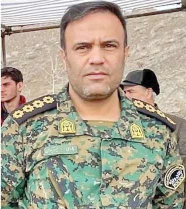 شهادت فرمانده در درگیری با قاچاقچیان