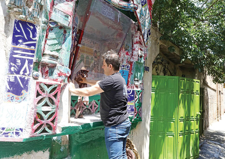 مرمت شگفت‌انگیز یک سقاخانه تاریخی‌