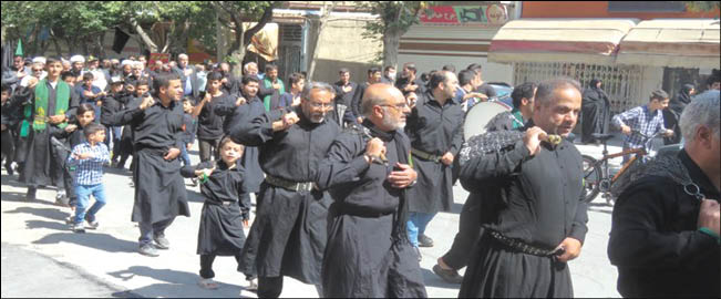 زنجیرزنی 300ساله دهاقانی‌ها