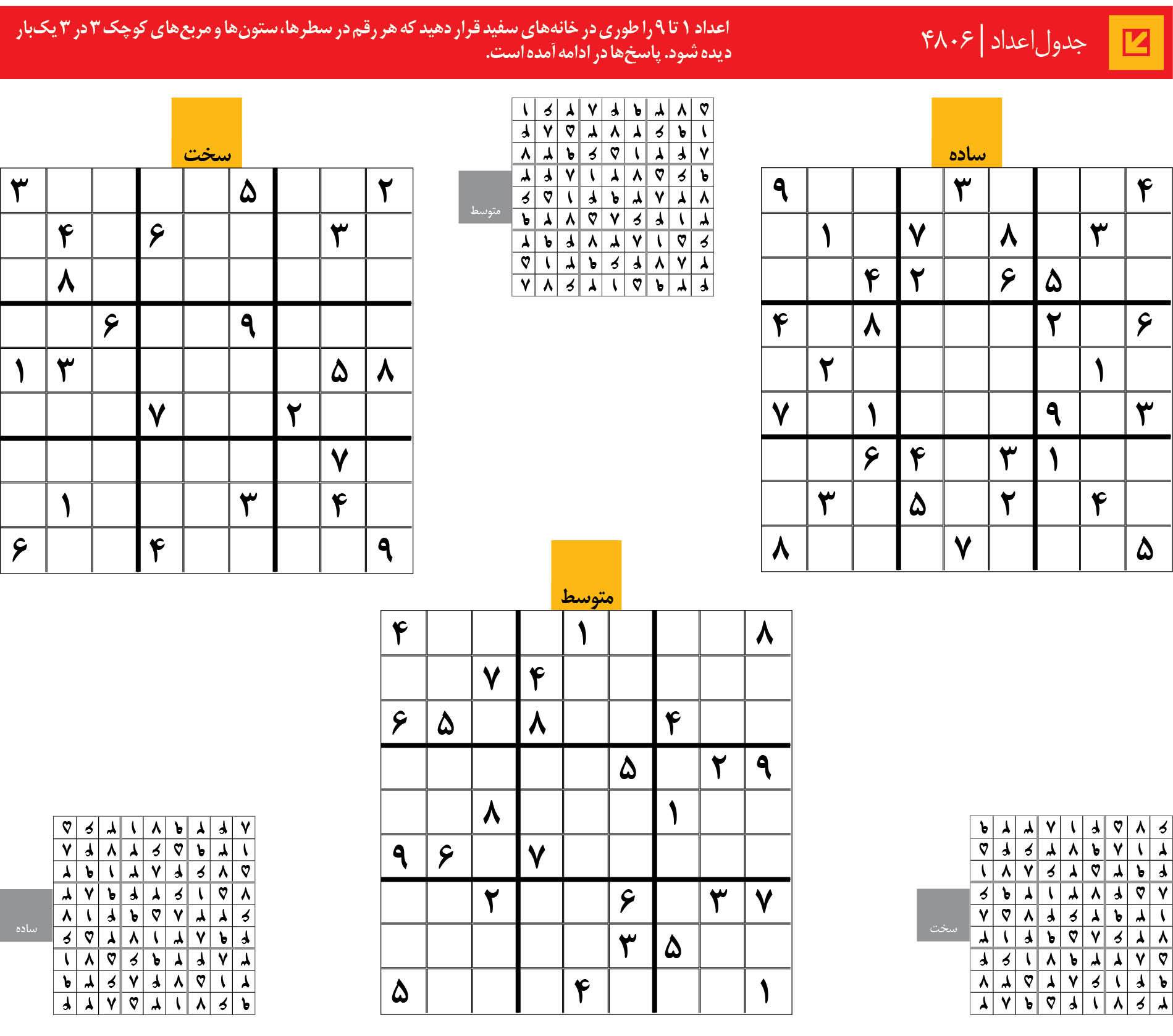 جدول‌اعداد | 4806
