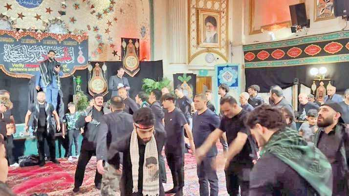 عزاداری در انگلیس