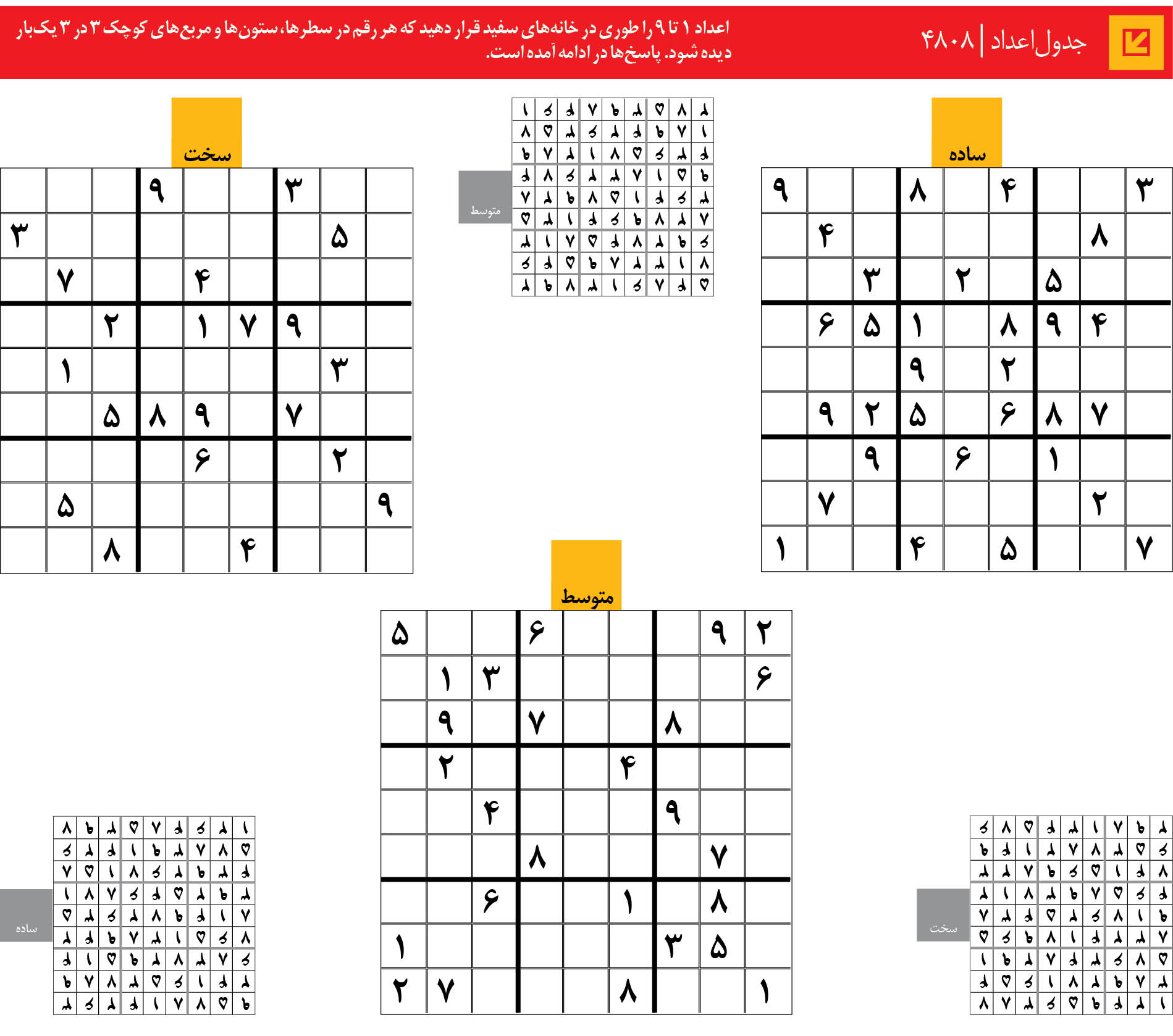 جدول‌اعداد | 4808